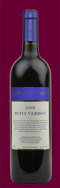 Faber Petit Verdot 2008