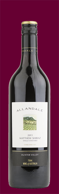 Allandale Matthew Shiraz 2011