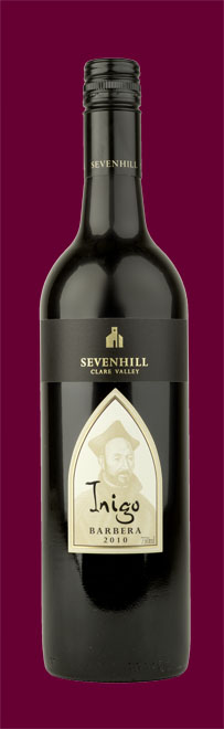 SWTD, February Dozen, Sevenhill, Inigo, Barbera, 2010