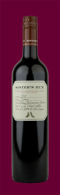 Sisters Run Shiraz 2011