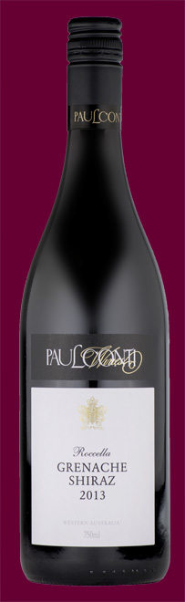 Paul Conti Grenache Rocella Shiraz 2013