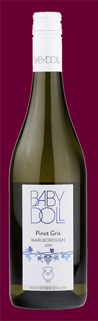 Babydoll Marlborough Pinot Gris 2019